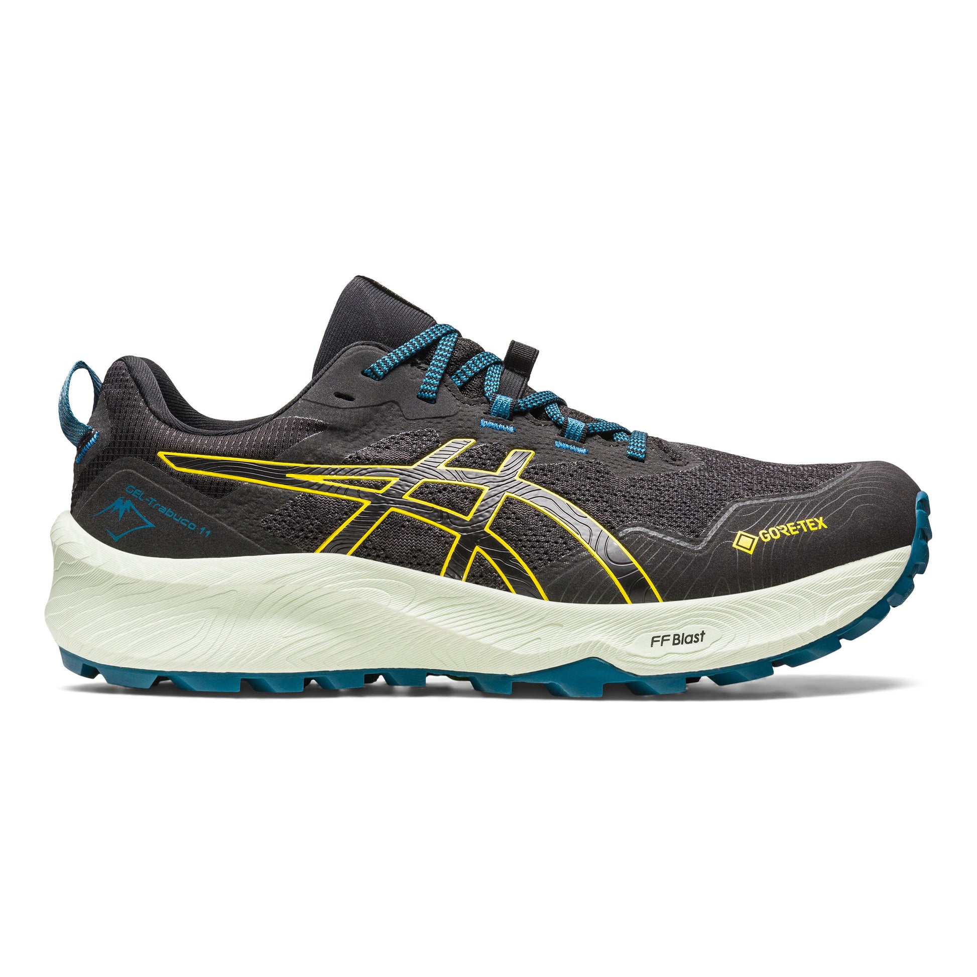 ASICS Gel-Trabuco 11 GTX Chaussure trail Hommes - noir, jaune