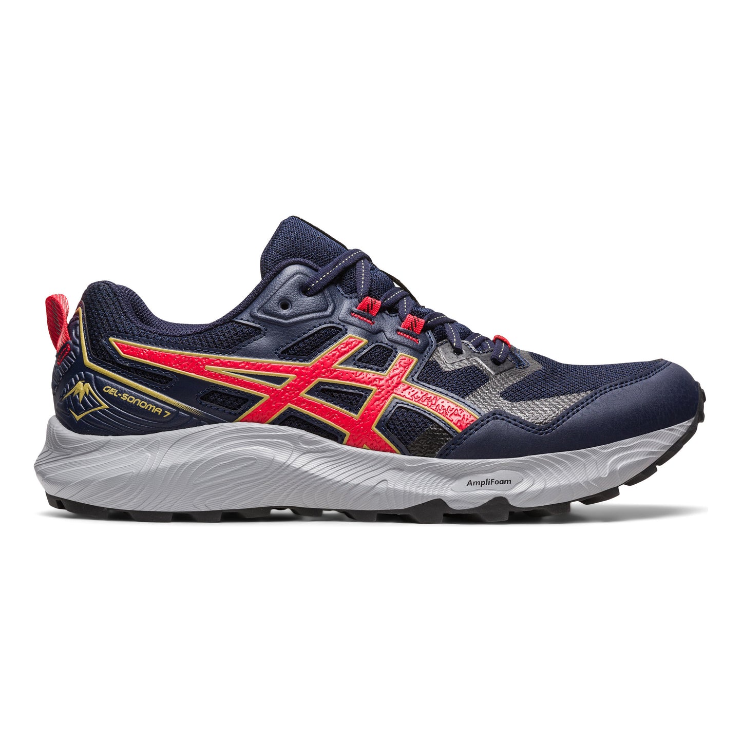 ASICS Gel-Sonoma 7 Chaussure trail Hommes - bleu, rouge