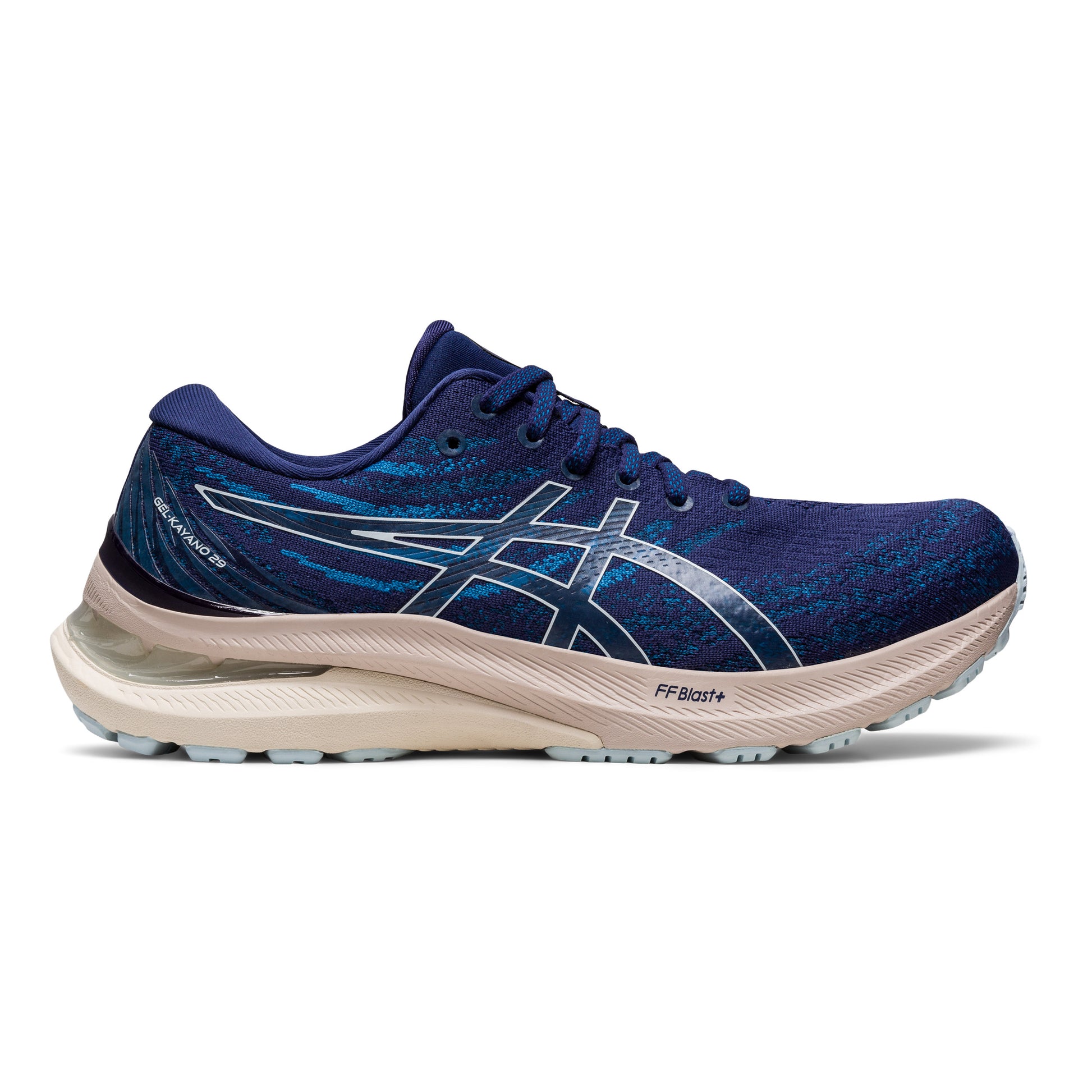 ASICS Gel- Kayano 29 Chaussure de running avec stabilisateurs Femmes - bleu,
