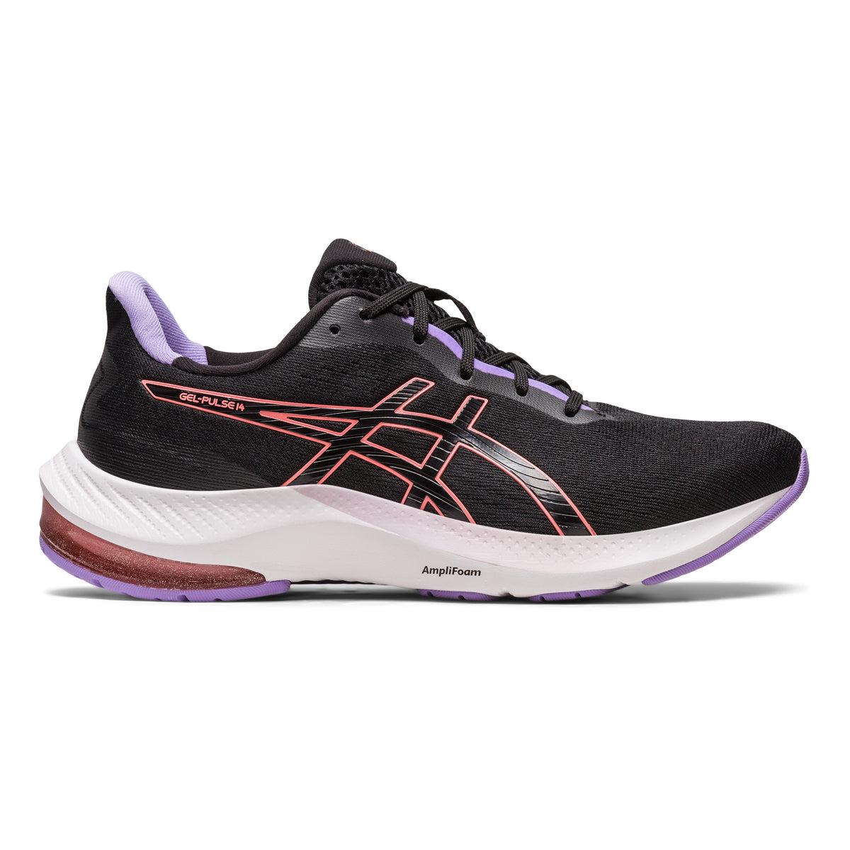 ASICS Gel-Pulse 14 Chaussure de running sans stabilisateurs Femmes - noir, orange