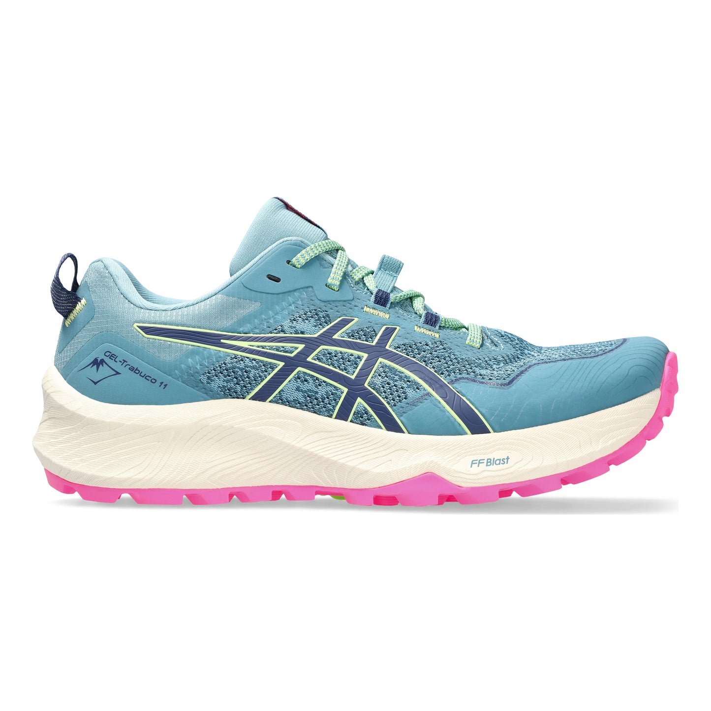 ASICS Gel-Trabuco 11 Chaussure trail Femmes - bleu petrol, bleu foncé