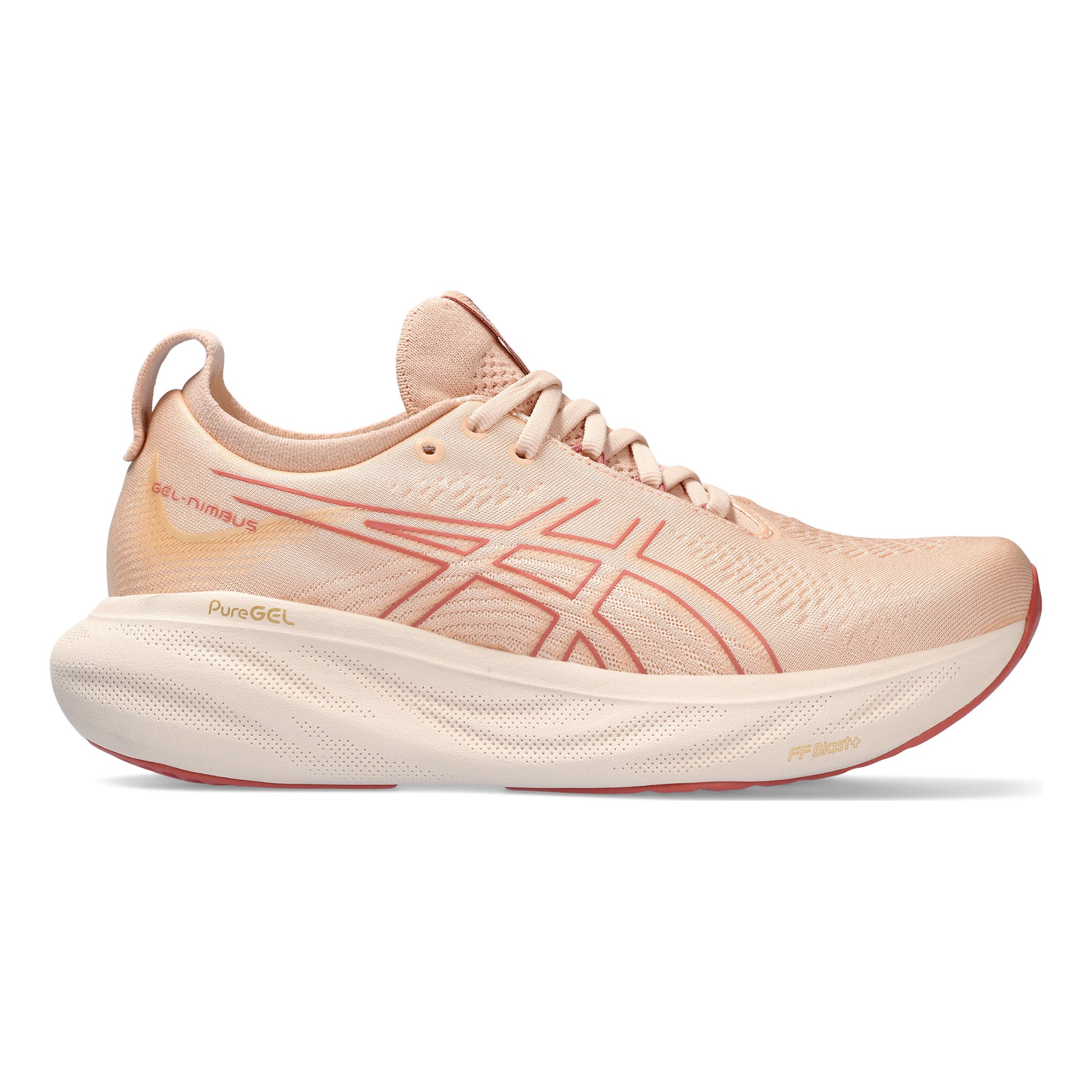 ASICS Gel-Nimbus 25 Chaussure de running sans stabilisateurs Femmes - abricot, beige