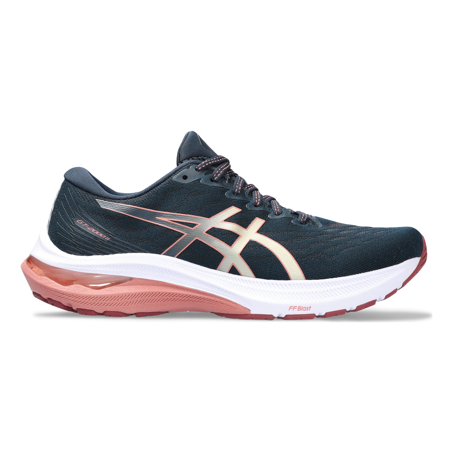 ASICS GT-2000 11 Chaussure de running avec stabilisateurs Femmes - bleu foncé, beige