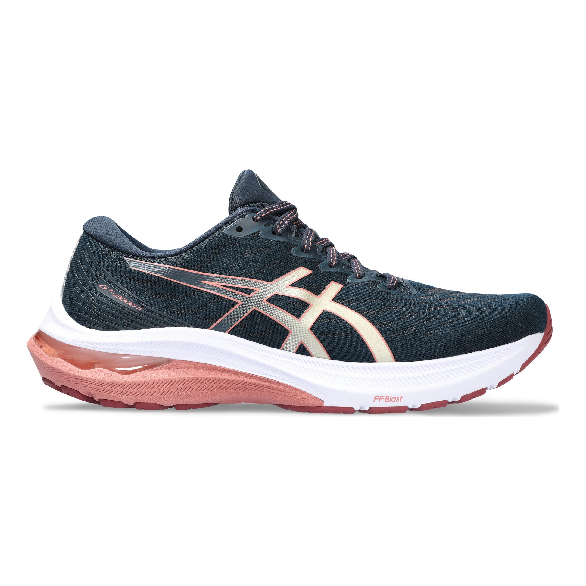 ASICS GT-2000 11 Chaussure de running avec stabilisateurs Femmes - bleu foncé, beige