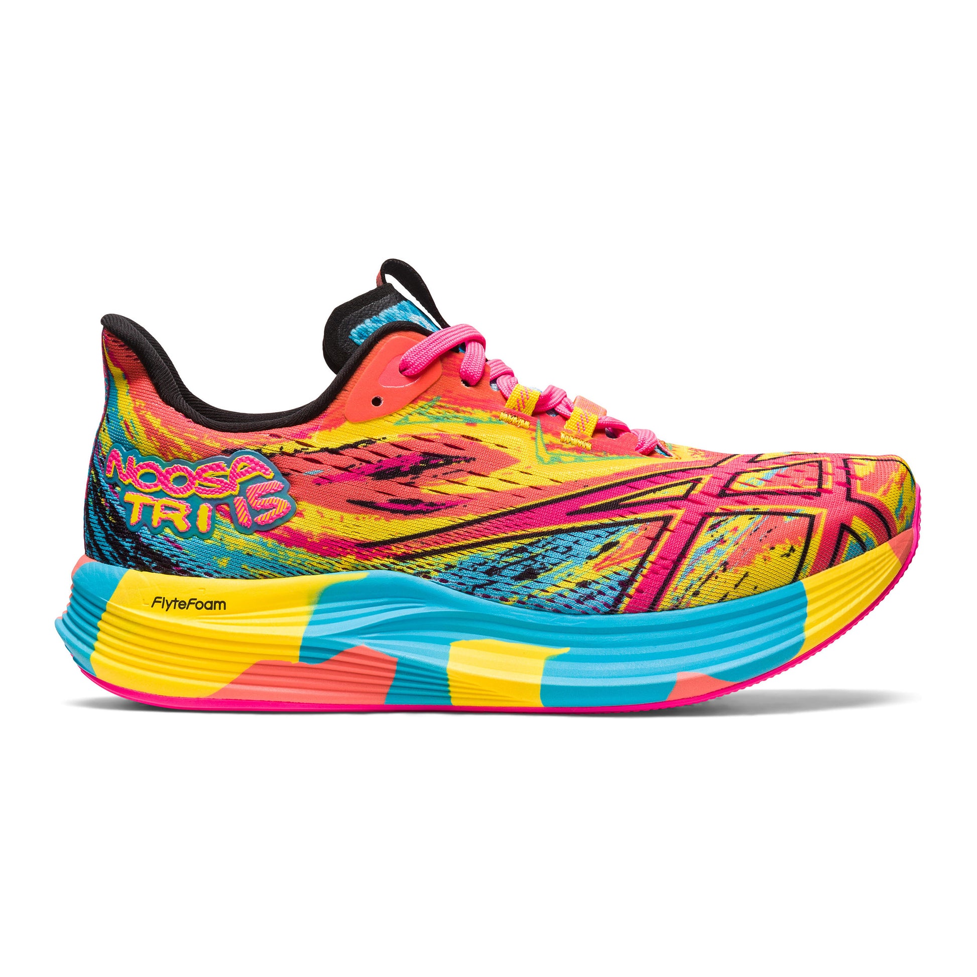 ASICS Noosa Tri 15 Chaussure de compétition Femmes - pink, bleu clair