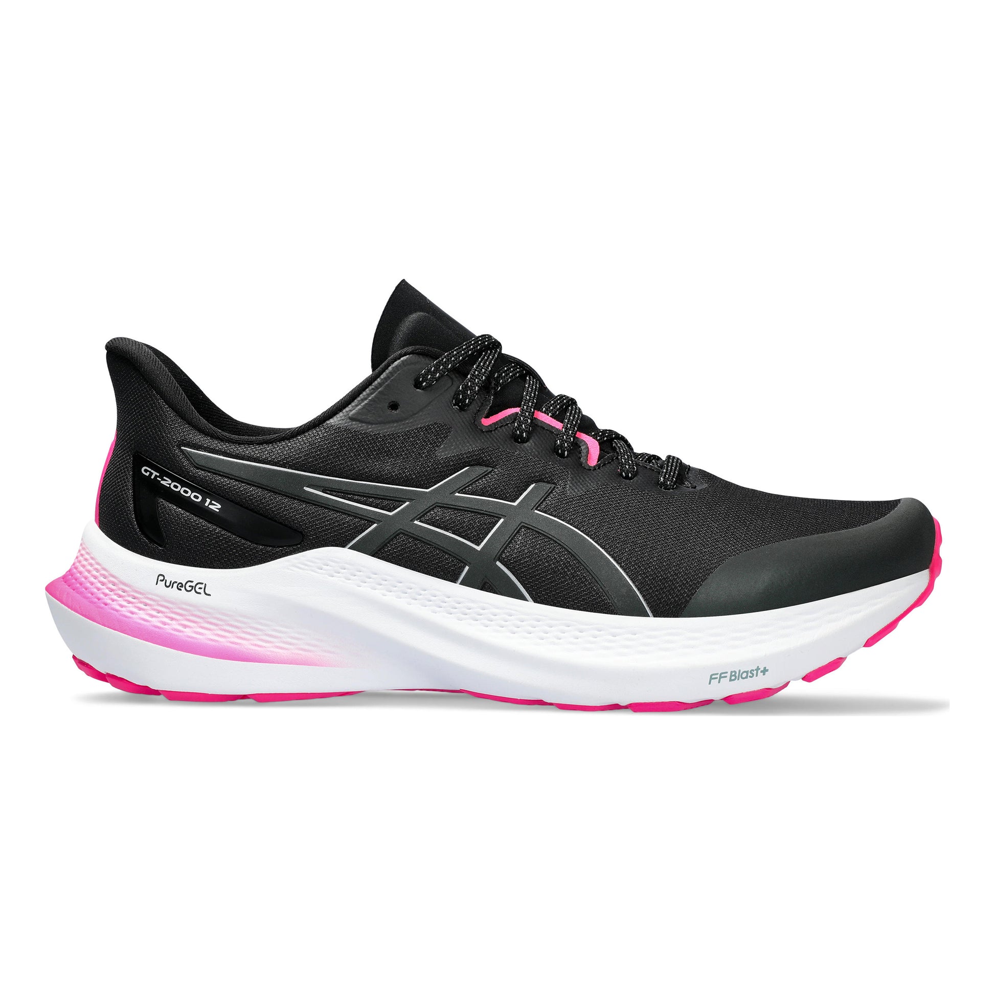 ASICS GT-2000 12 Lite-Show Chaussure de running avec stabilisateurs Femmes - noir,