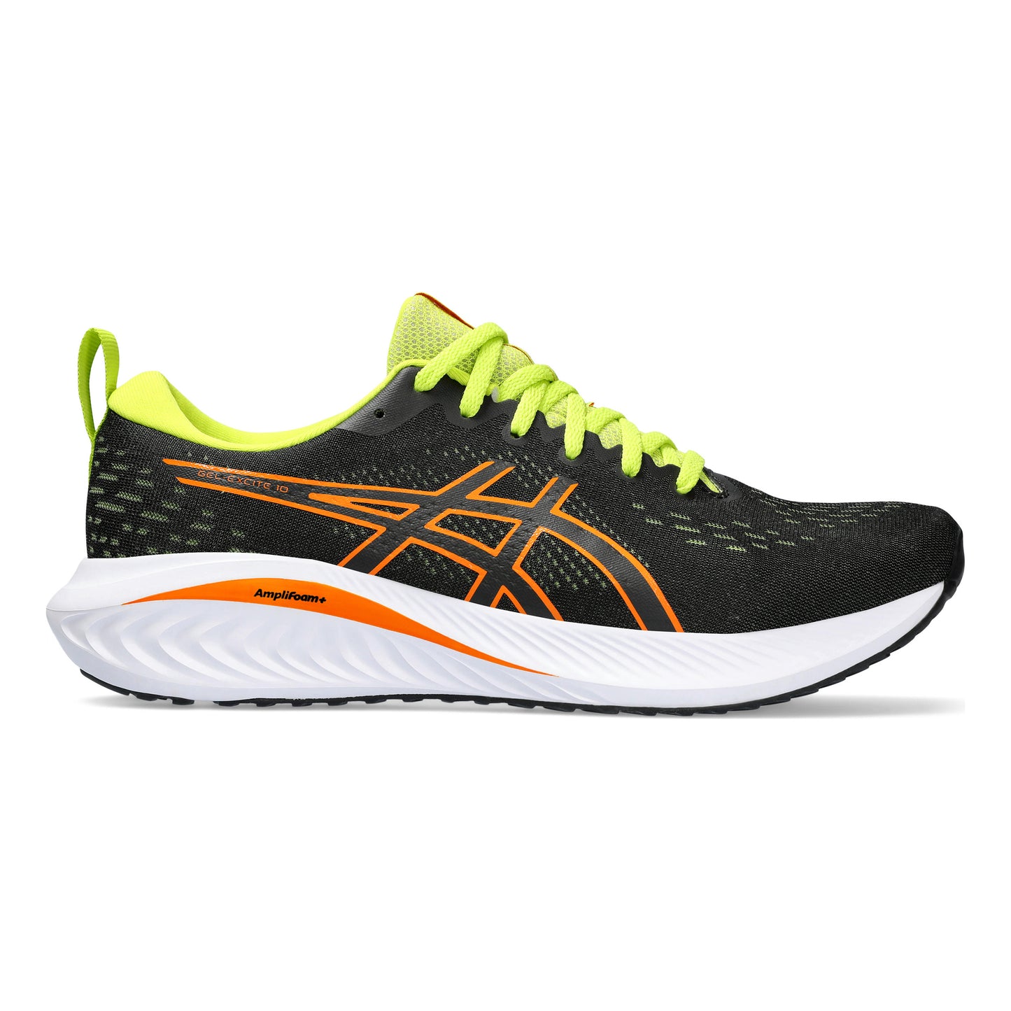 ASICS Gel-Excite 10 Chaussure de running sans stabilisateurs Hommes - noir, jaunes fluo