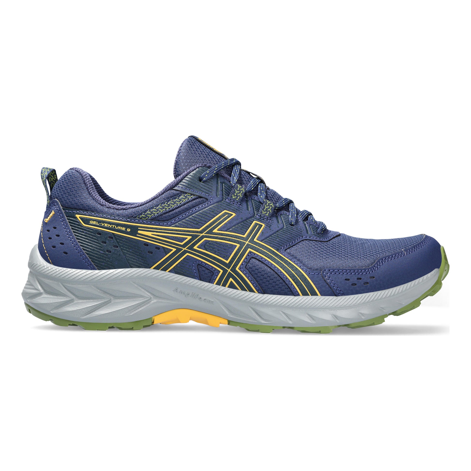 ASICS Gel-Venture 9 Chaussure trail Hommes - bleu foncé, orange