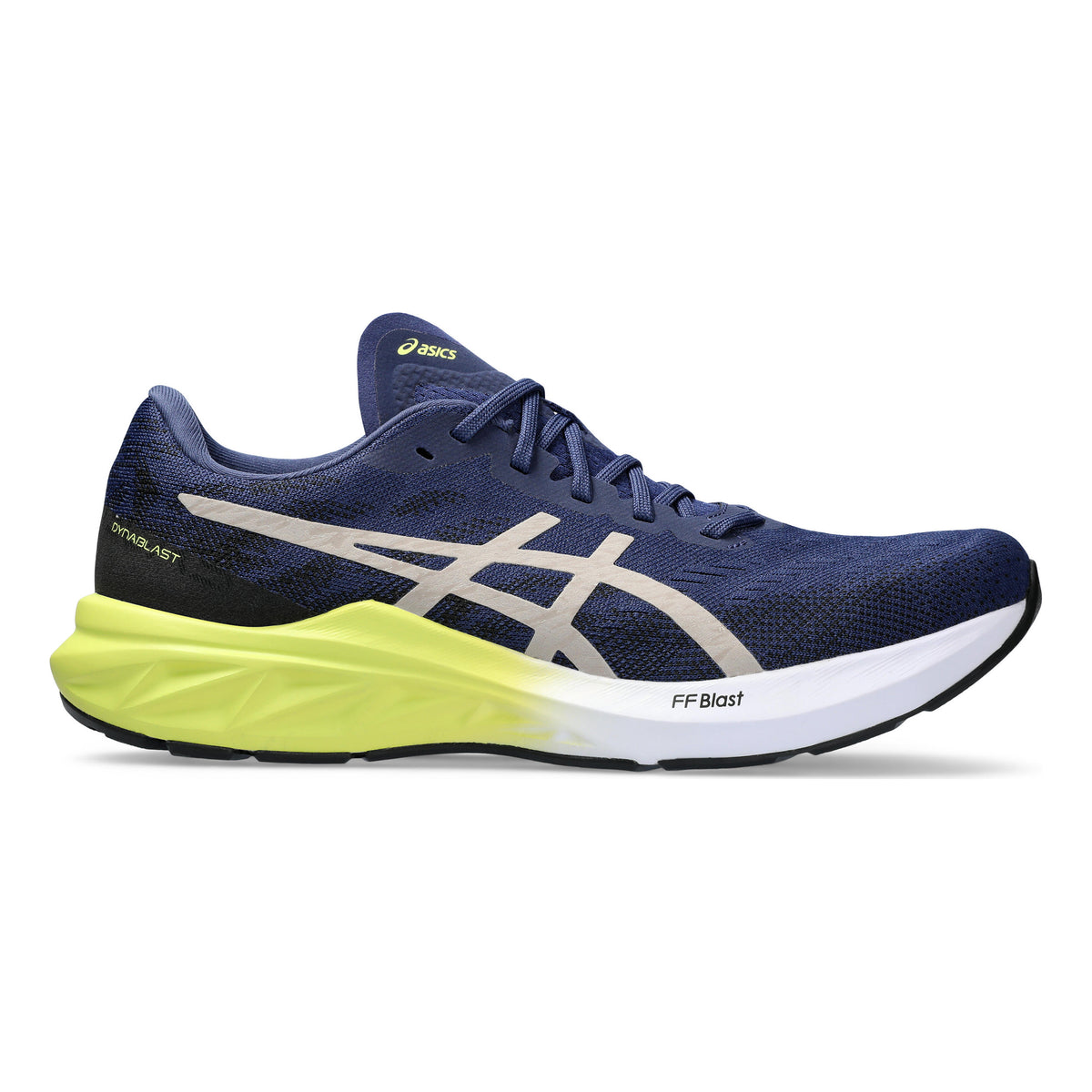 ASICS Dynablast 3 Chaussure de running sans stabilisateurs Hommes - bleu foncé, vert