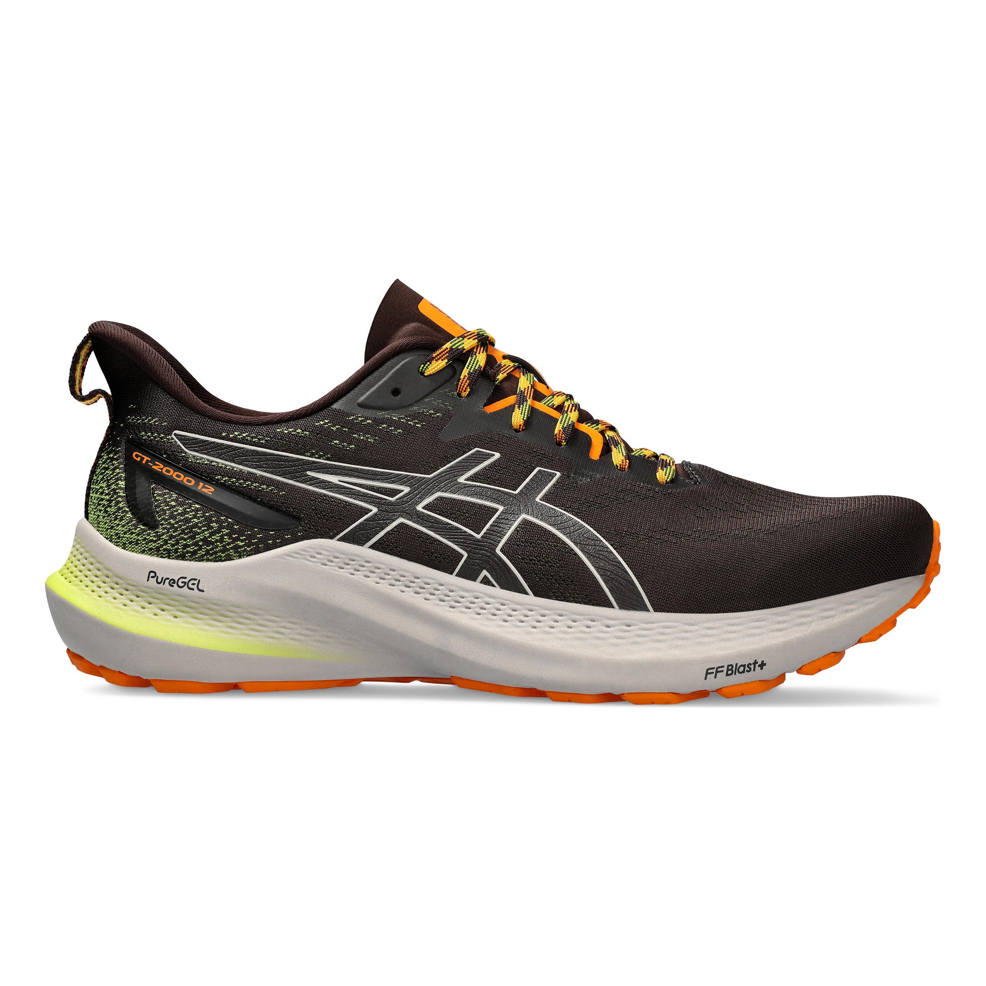 ASICS GT-2000 12 TR Chaussure de running avec stabilisateurs Hommes - noir, orange