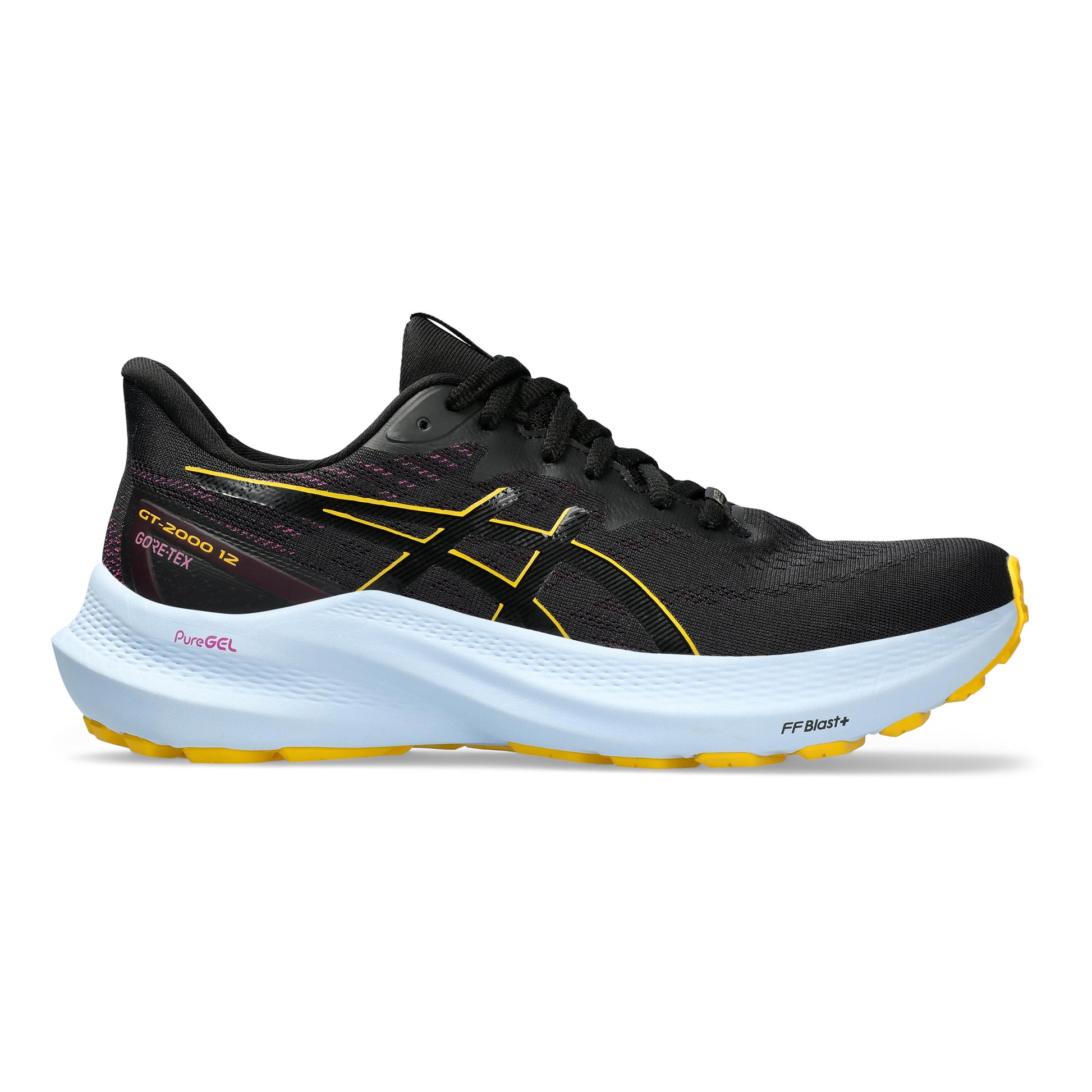 ASICS GT-2000 12 GTX Chaussure de running avec stabilisateurs Femmes - noir, lilas