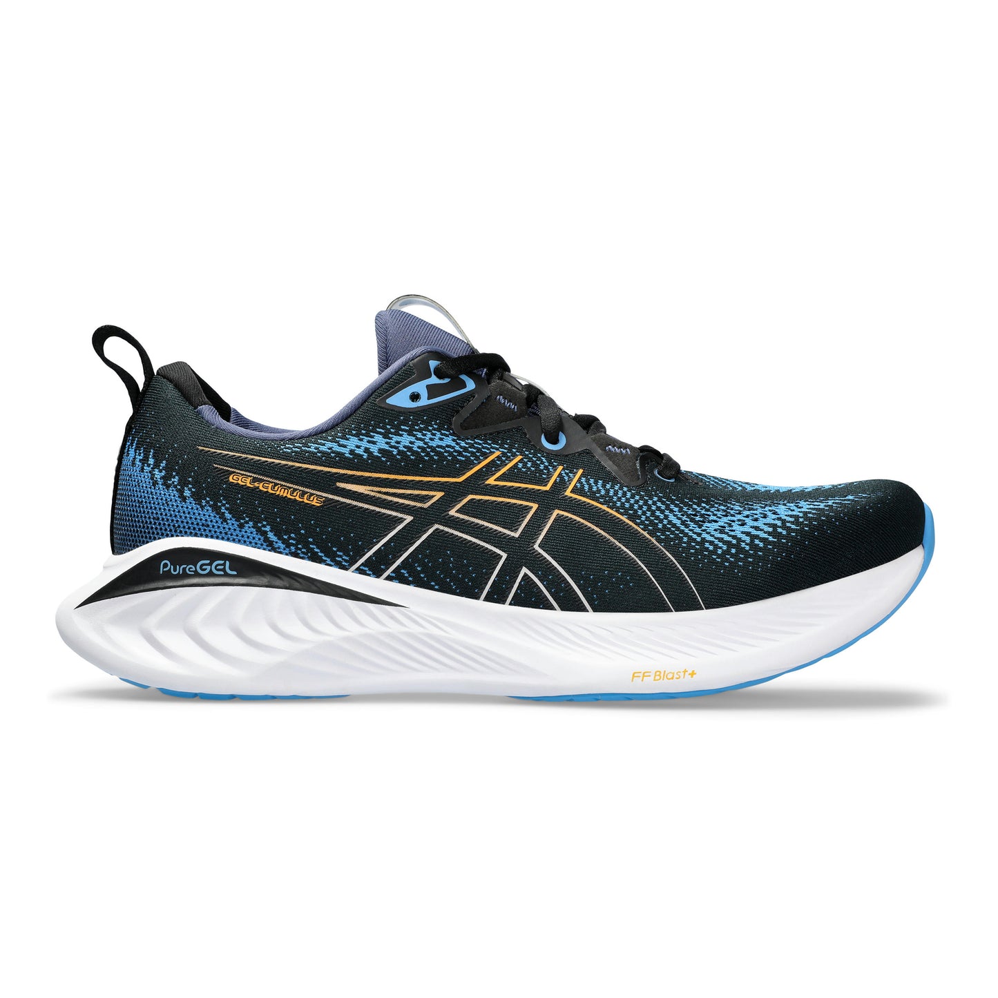 ASICS Gel-Cumulus 25 Chaussure de running sans stabilisateurs Hommes - noir, turquoise