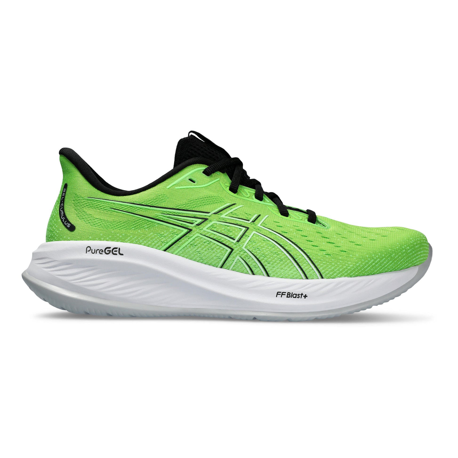 ASICS Gel-Cumulus 26 Chaussure de running sans stabilisateurs Hommes - vert fluo, blanc