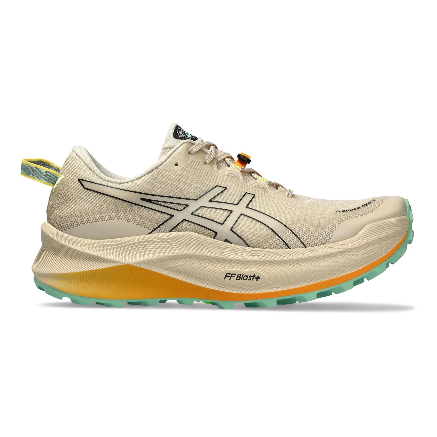 ASICS Trabuco Max 3 Chaussure trail Hommes - gris, orange