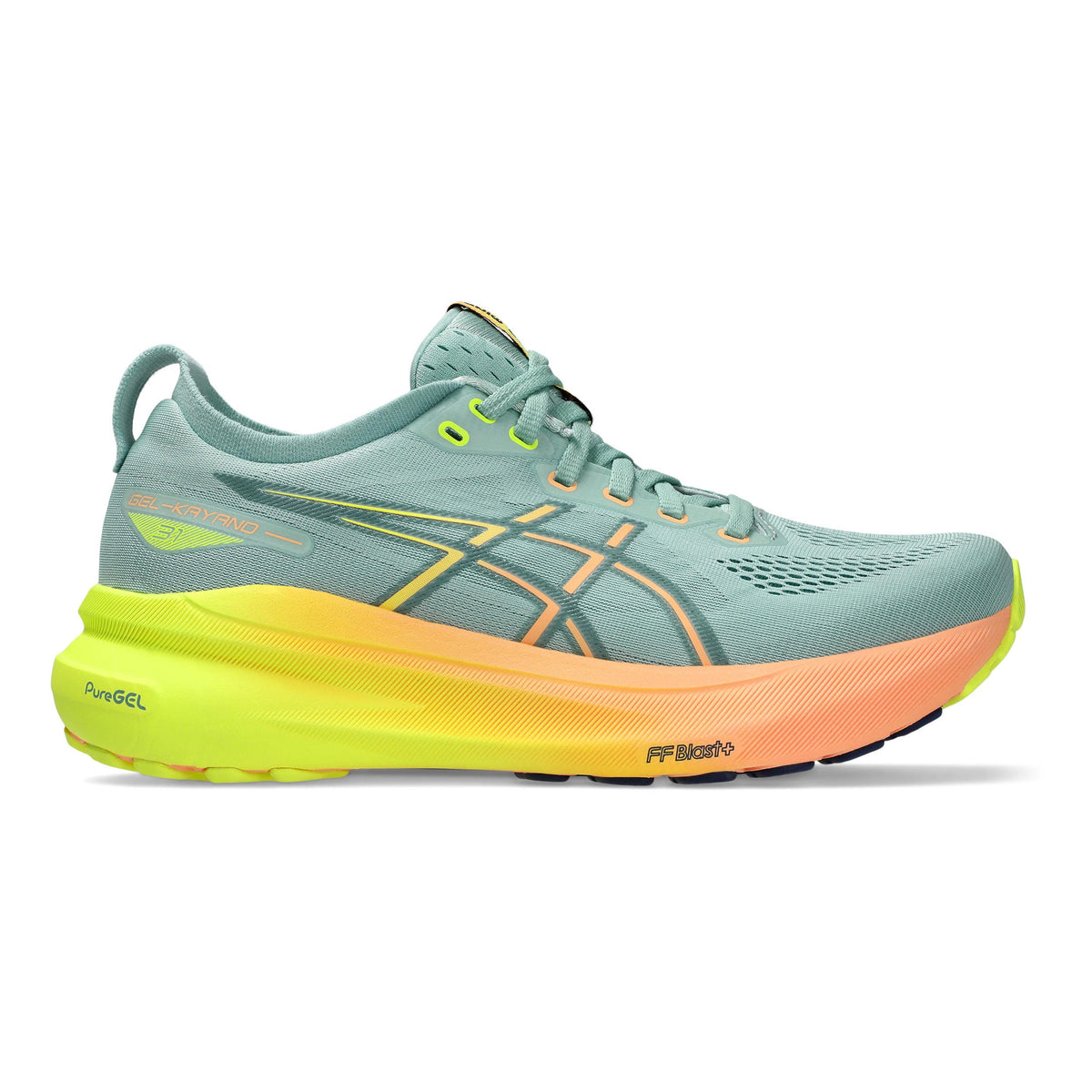 ASICS Gel-Kayano 31 Chaussure de running avec stabilisateurs Femmes - vert, orange