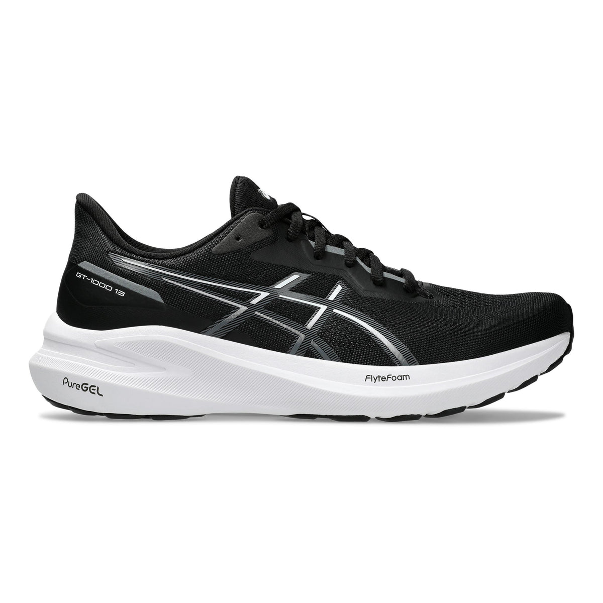 ASICS GT-1000 13 Chaussure de running avec stabilisateurs Hommes - noir, blanc