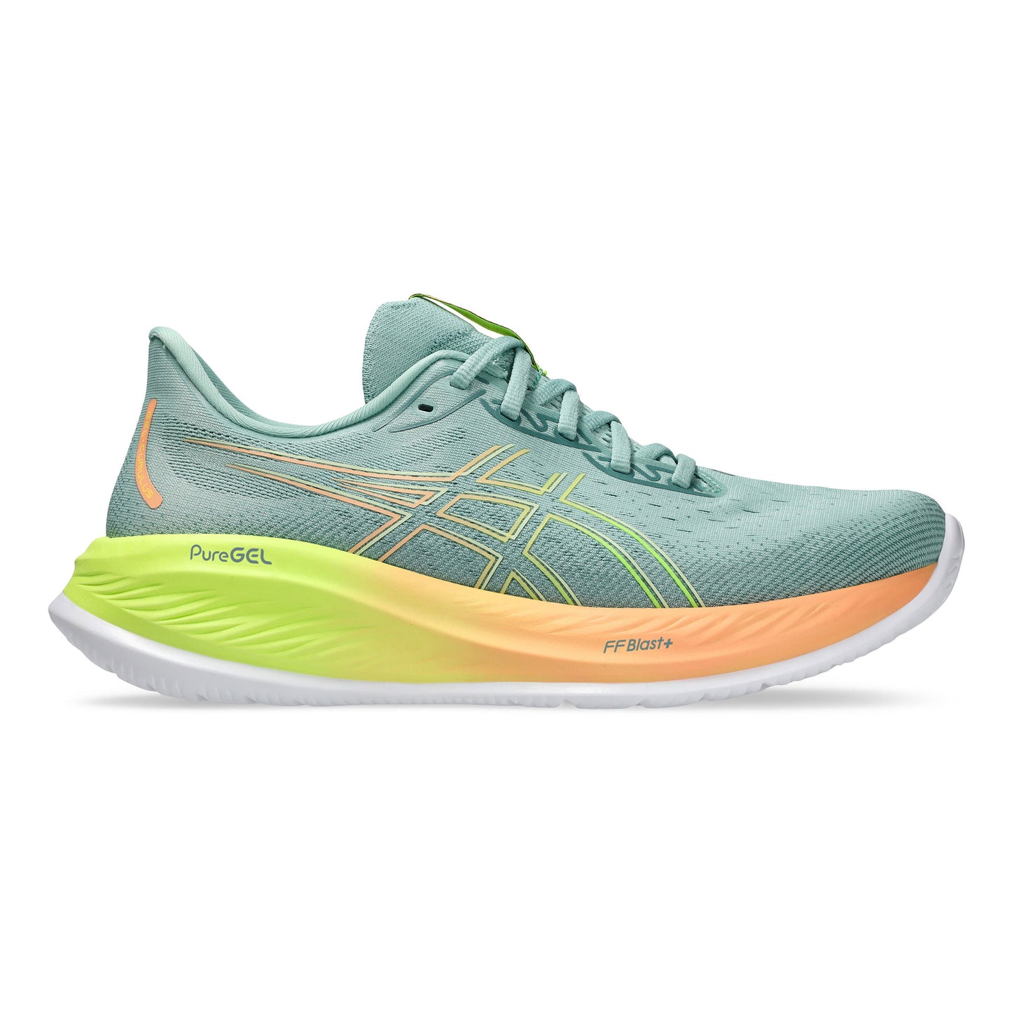 ASICS Gel-Cumulus 26 Paris Chaussure de running sans stabilisateurs Hommes - gris, orange