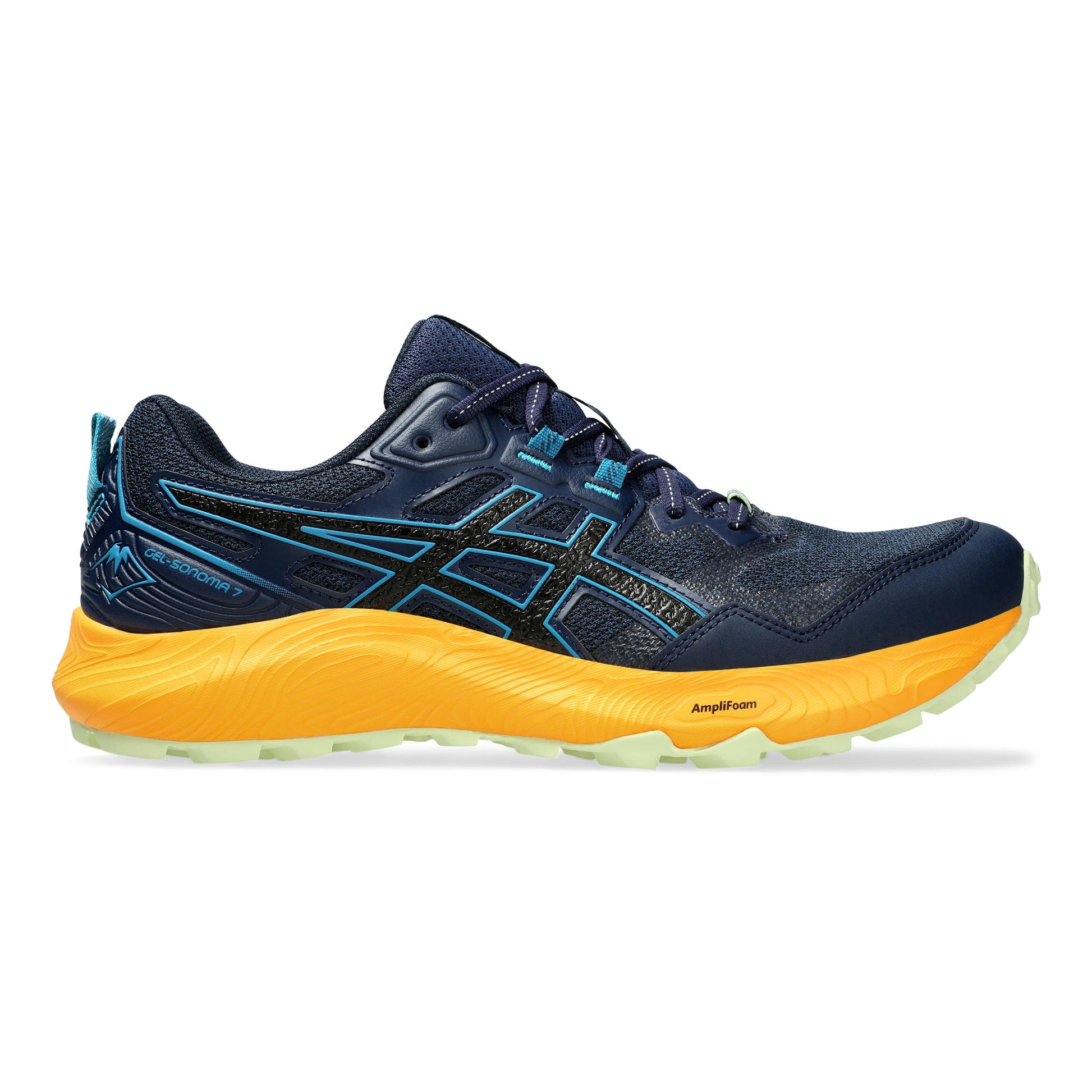 ASICS Gel-Sonoma 7 Chaussure trail Hommes - bleu foncé, noir