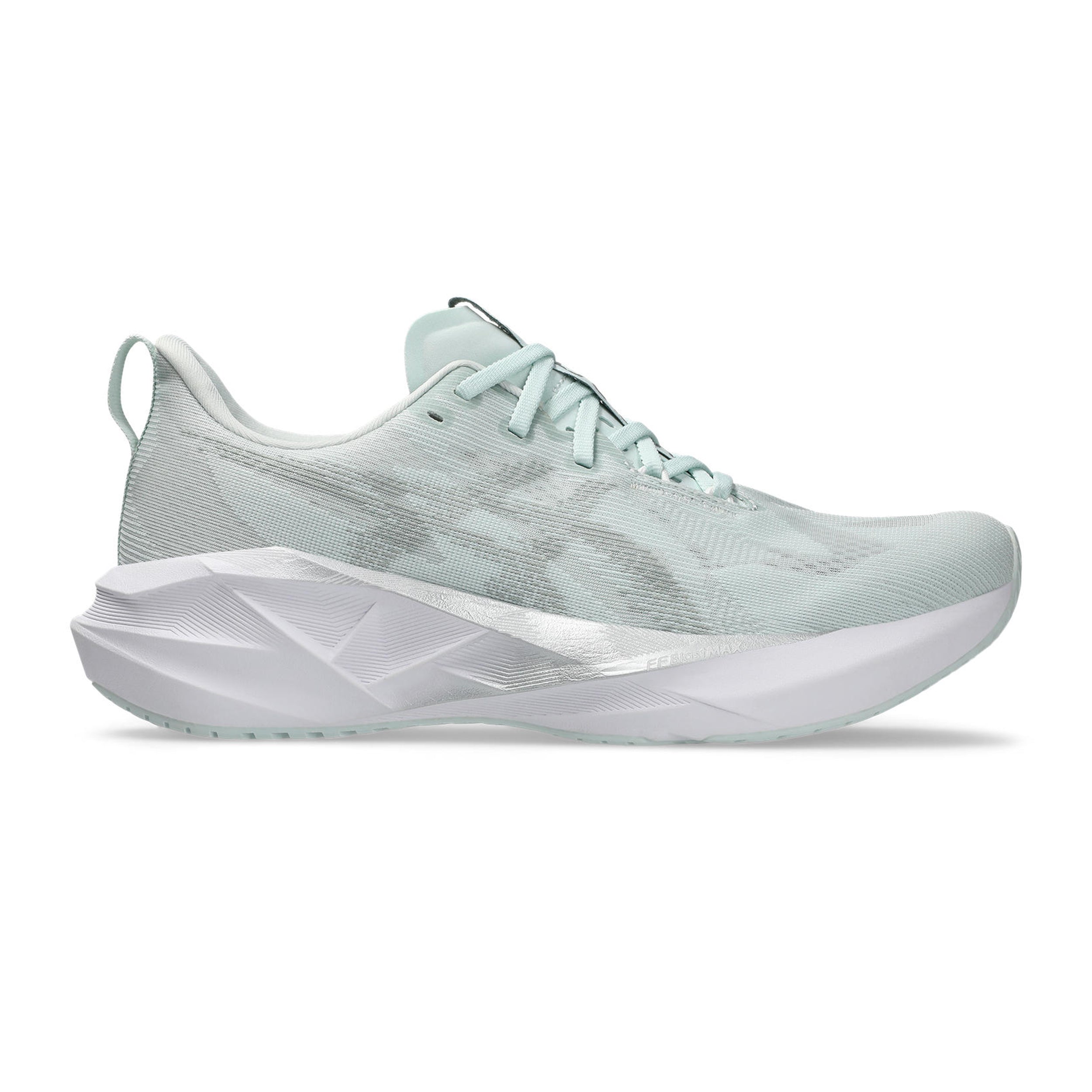 ASICS Novablast 5 Chaussure de running sans stabilisateurs Hommes-mint, gris