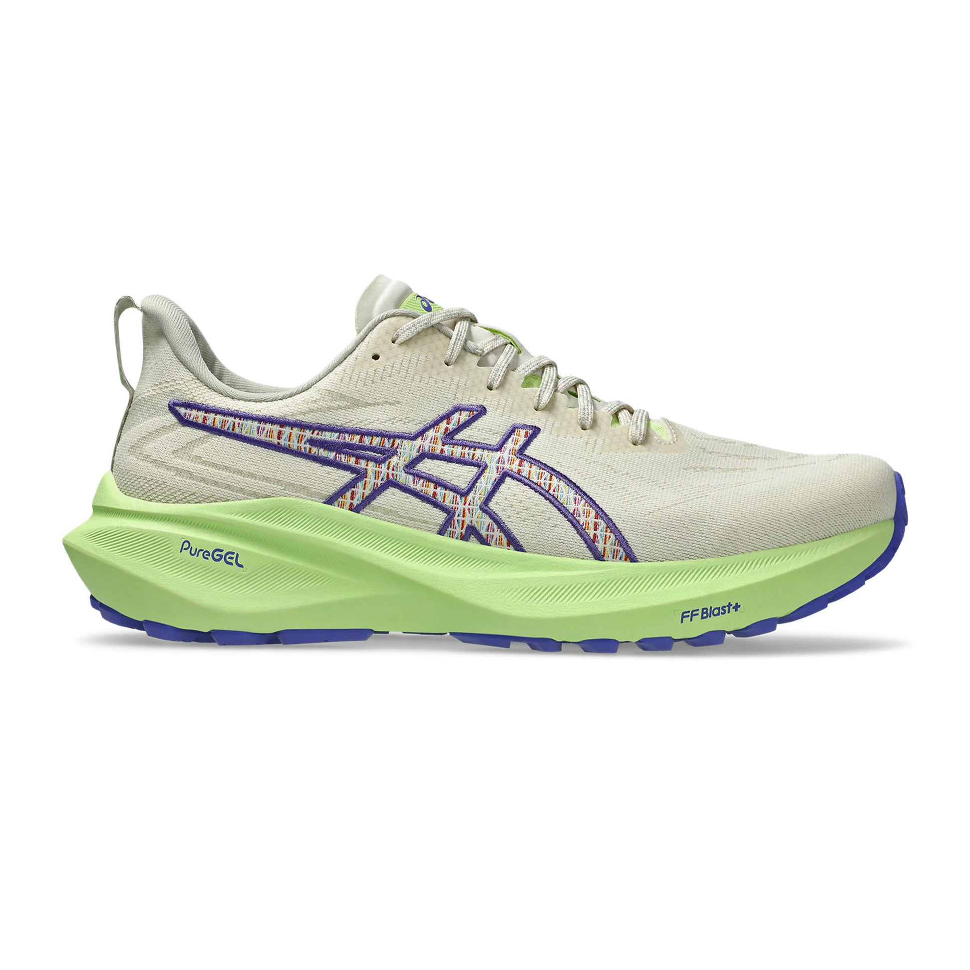 ASICS GT-2000 13 TR Chaussure De Running Avec Stabilisateurs Hommes-Beige,Jaune Lemon