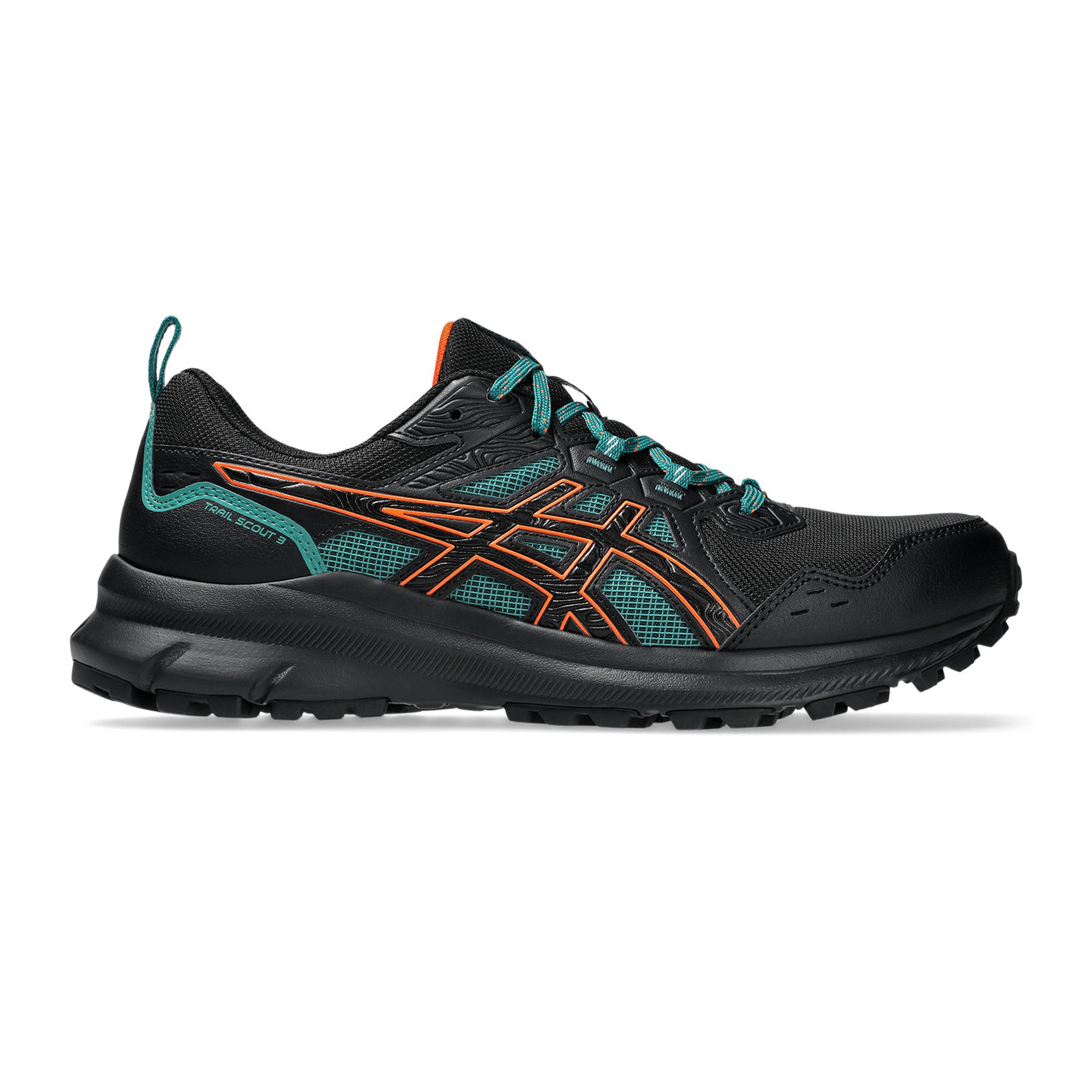 ASICS Trail Scout 3 Chaussure Trail Hommes-Noir,Orange