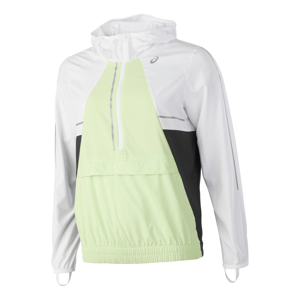 ASICS Summer Lite-Show Veste running Femmes - blanc, jaune lemon