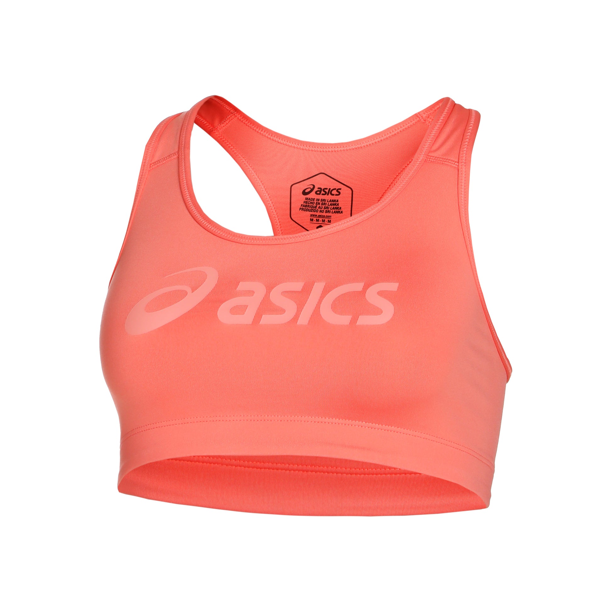 ASICS Core Logo Soutien-gorge Sport Femmes-Pink
