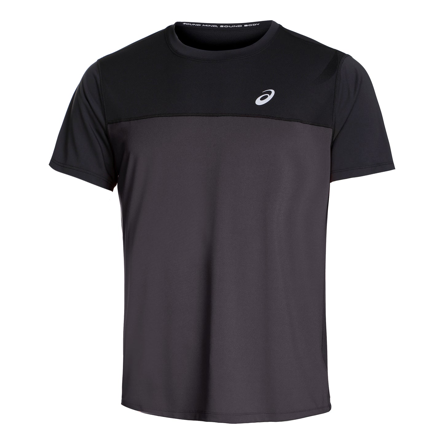 ASICS Race Maillot de course Hommes - noir, gris