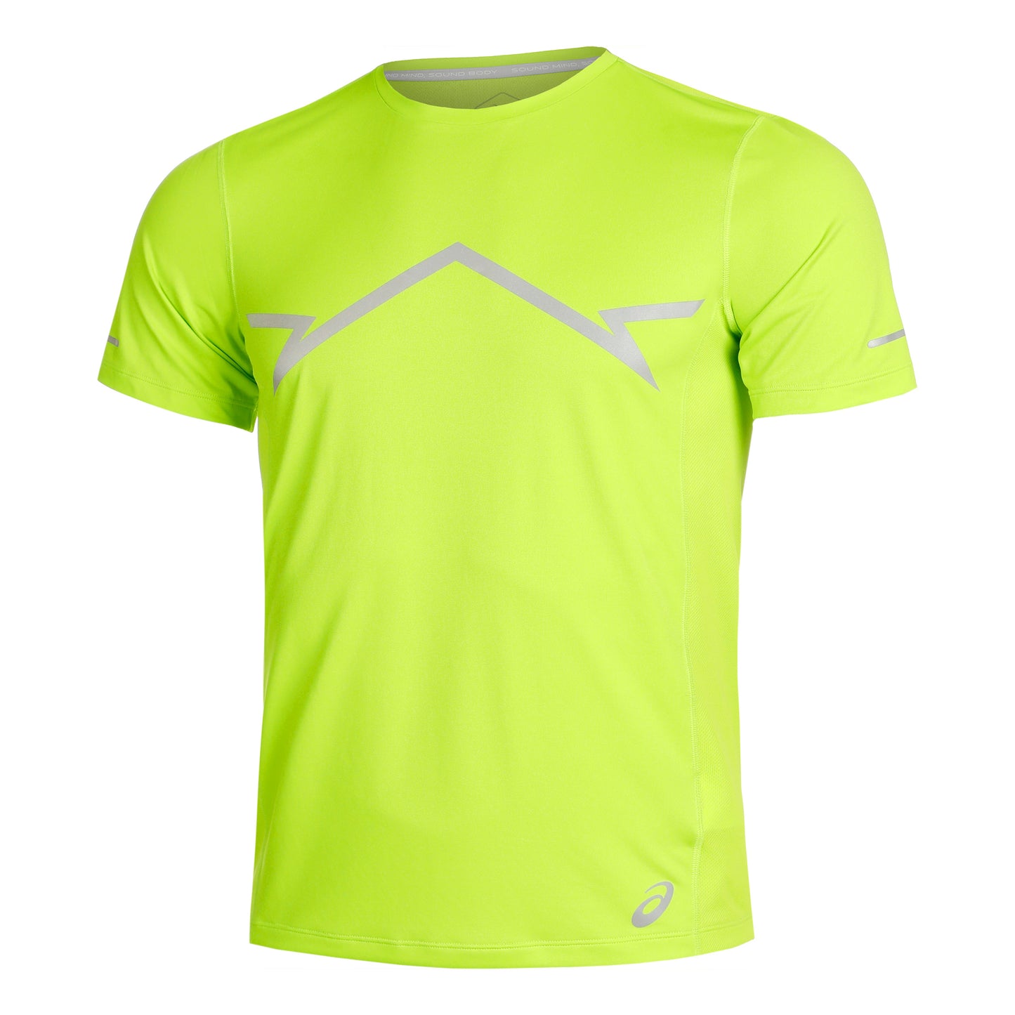ASICS Lite-Show Maillot de course Hommes - vert fluo,