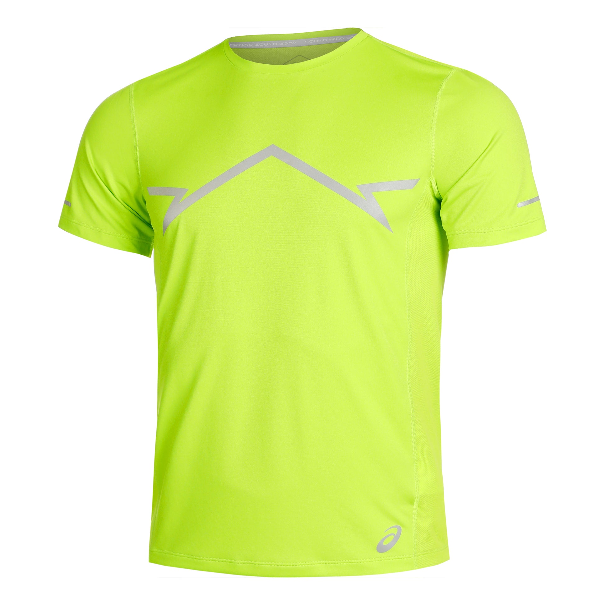 ASICS Lite-Show Maillot de course Hommes - vert fluo,