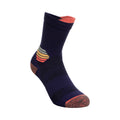 Fujitrail Run Crew Chaussettes de running Unisex - bleu, pink