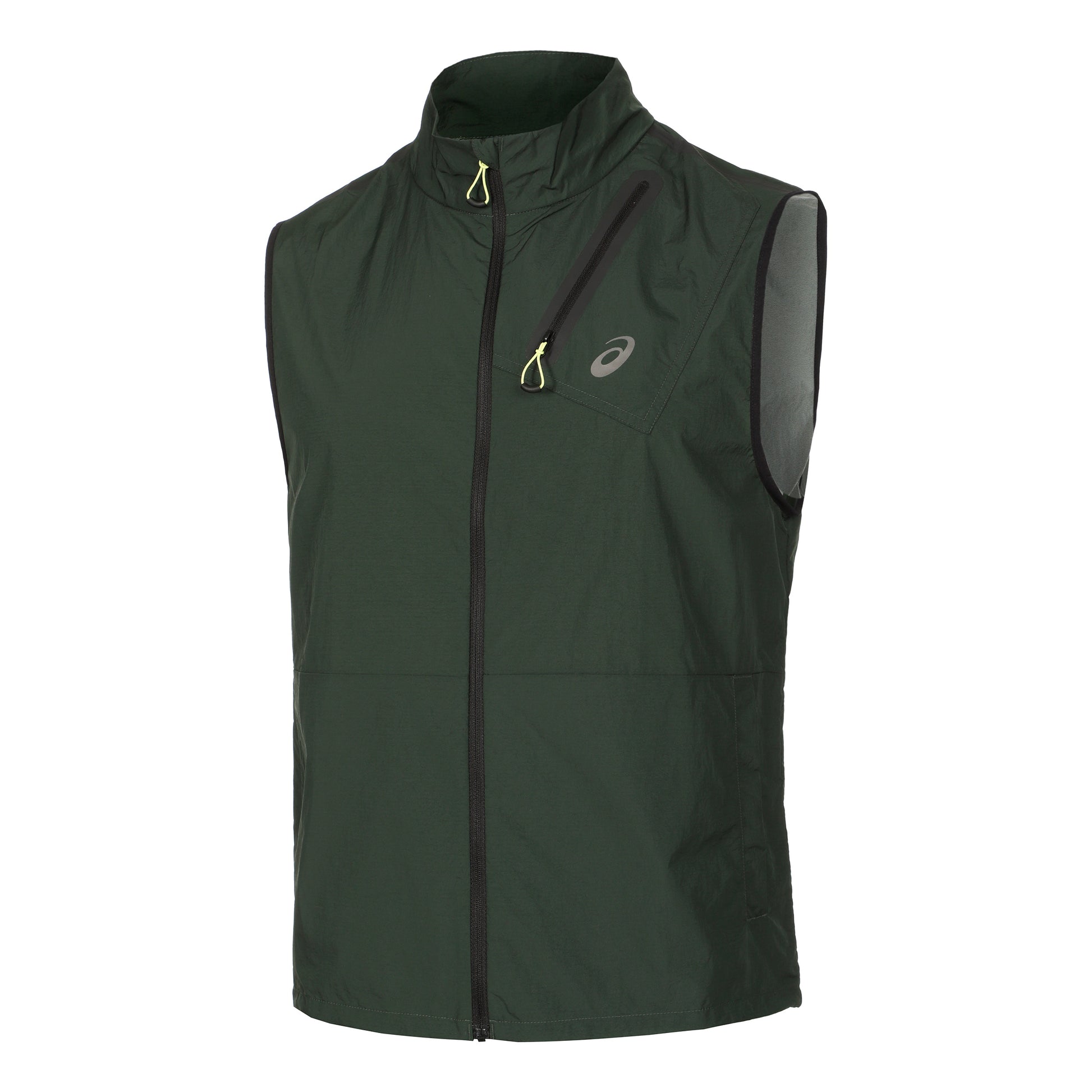ASICS Metarun Packable Gilets de course Hommes - vert olive,