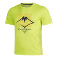 Fujitrail Logo Maillot de course Hommes - jaunes fluo, noir