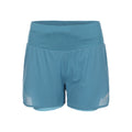 Ventilate 2in1 3.5in Shorts Femmes - bleu,