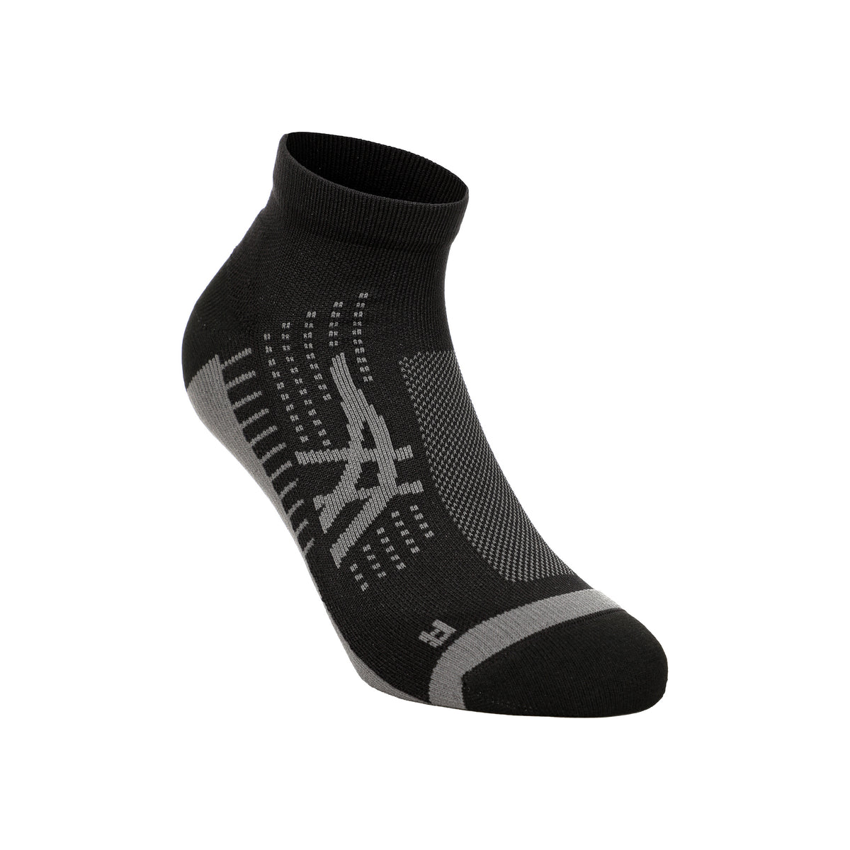 ASICS Icon Run Quarter Chaussettes de running Unisex - noir,