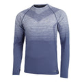 Seamless Haut manches longues Hommes-bleu