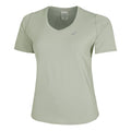 Road V-Neck Maillot de course Femmes - vert olive,