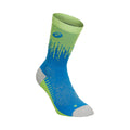 Performance Run Crew Chaussettes de running Unisex - bleu, jaune lemon