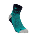 Performance Run Quarter Chaussettes de running Unisex - bleu petrol, bleu foncé