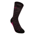 Performance Run Crew Chaussettes de running Unisex - noir, pink