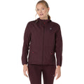 Road Veste running Femmes-rouge foncé