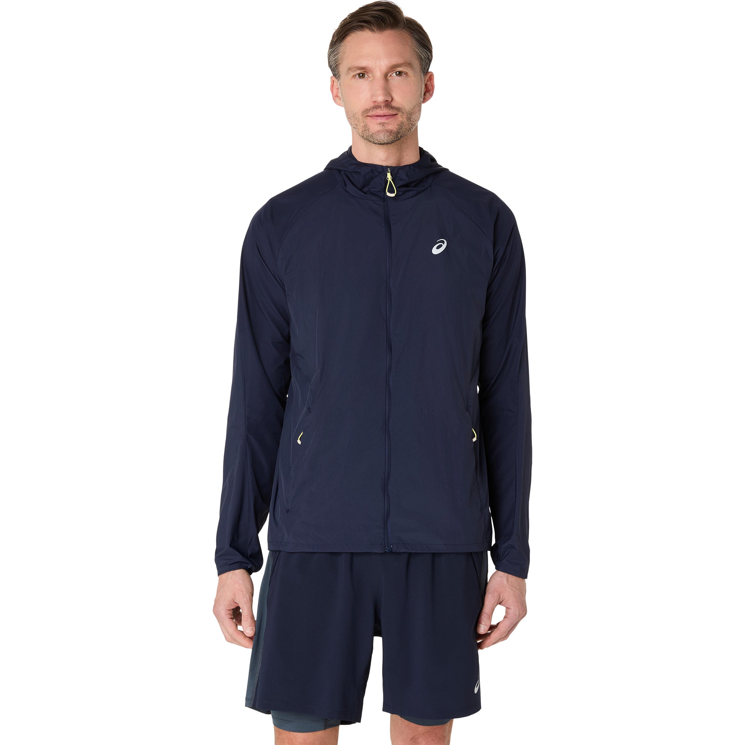 ASICS Road Packable Jacket Veste running Hommes - bleu