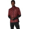 Road Winter Veste Running Hommes-Rouge Vin