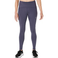 Road Winter High Waist Collant De Course Femmes-Bleu Gris