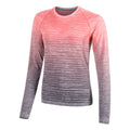Seamless Haut manches longues Femmes - orange, lilas