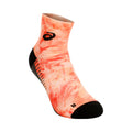 Performance Run Quarter Chaussettes De Running-Orange,Multicouleur