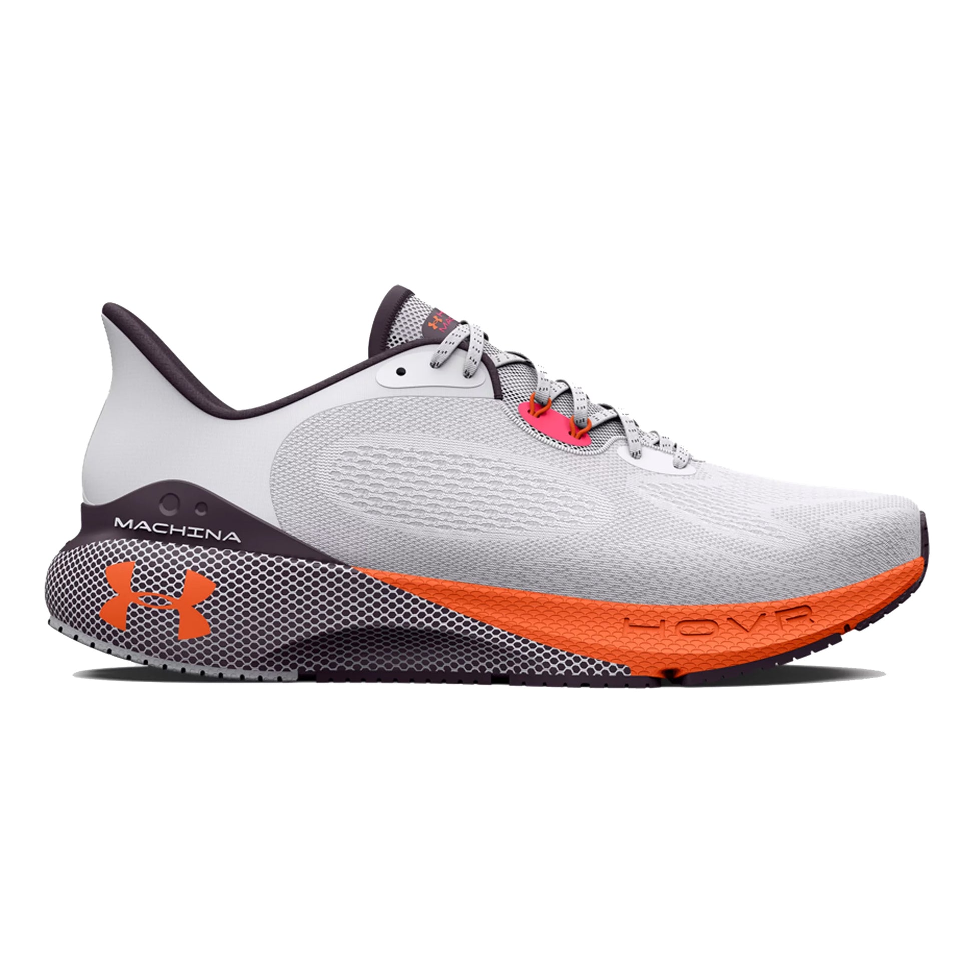Under Armour HOVR Machina 3 Chaussure de running sans stabilisateurs Hommes - blanc, orange