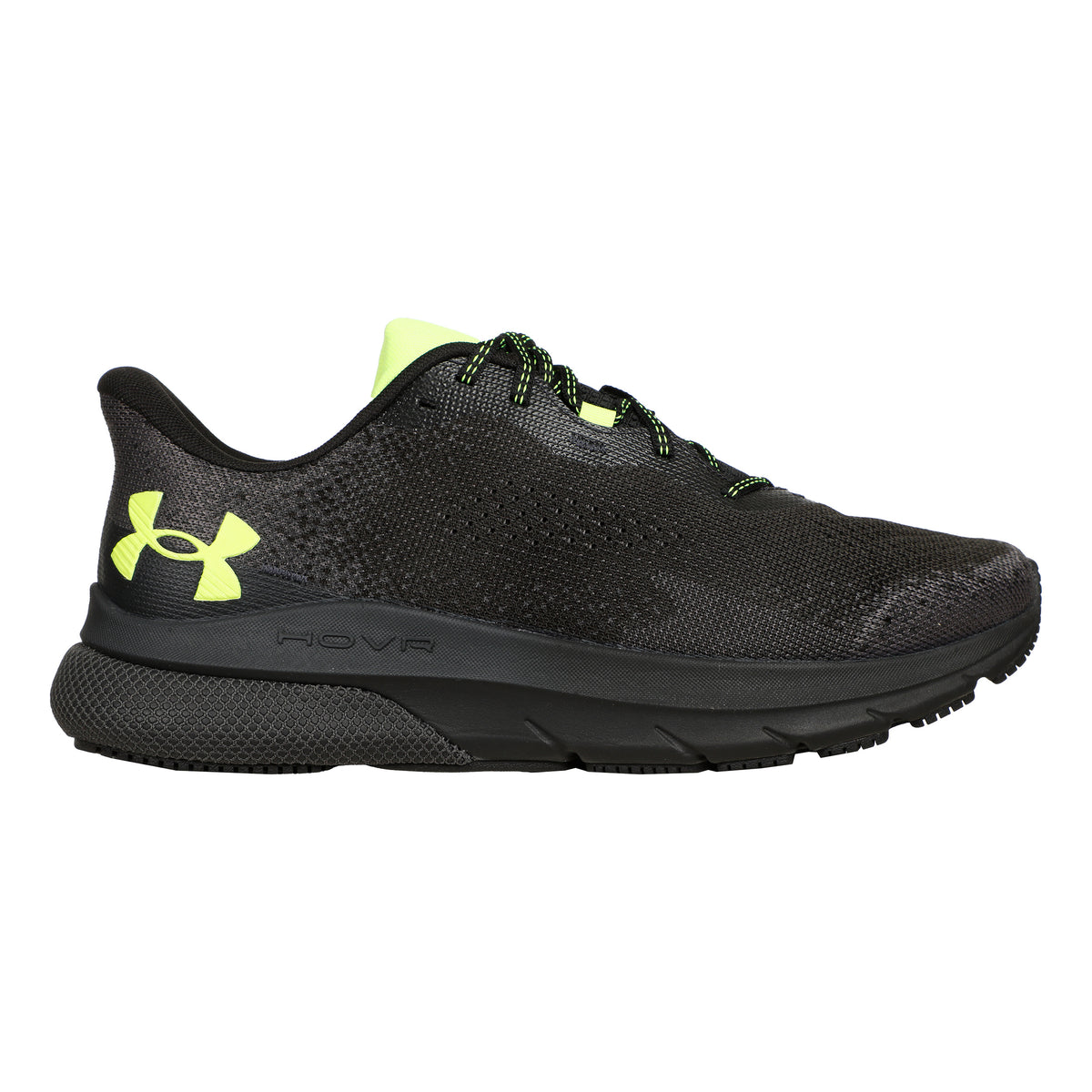 Under Armour HOVR Turbulence 2 Chaussure de running sans stabilisateurs Hommes - noir, jaune