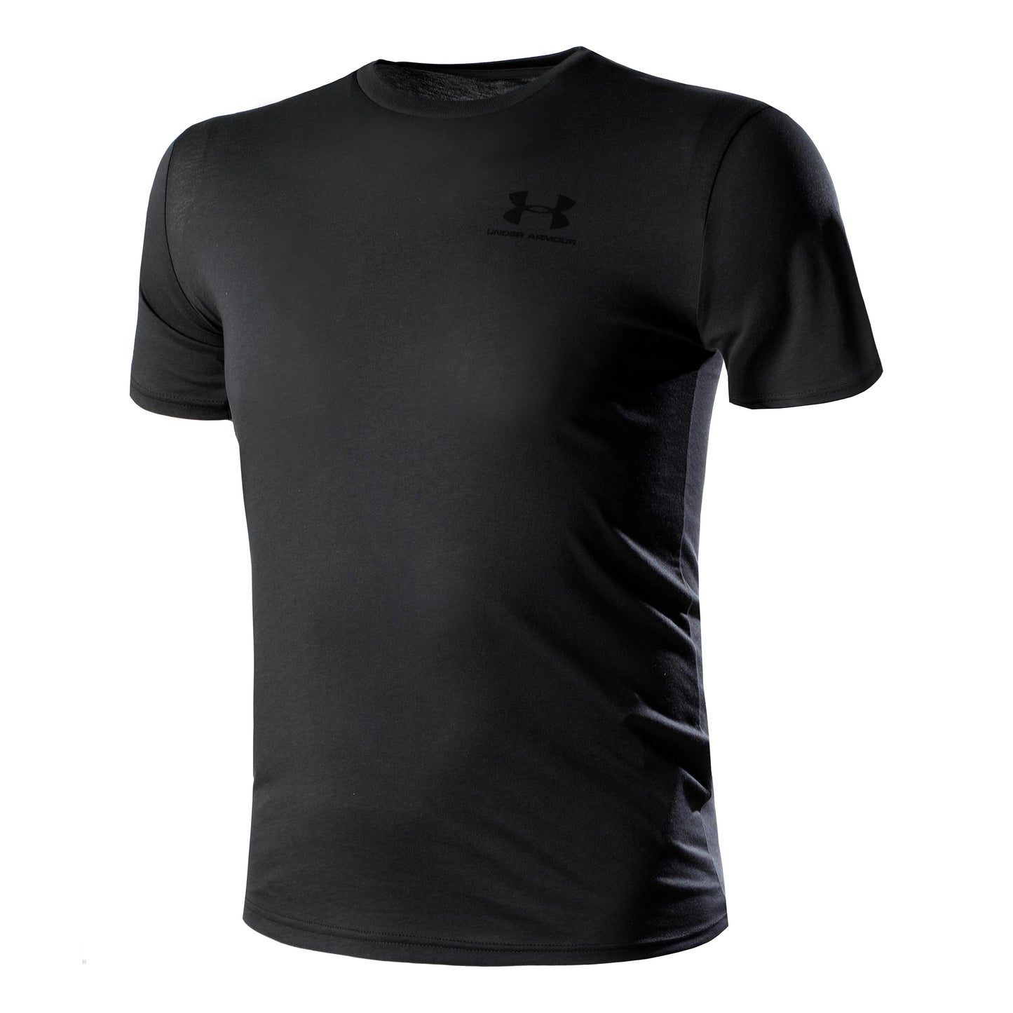 Under Armour Sportstyle Left Chest T-shirt Hommes-Noir