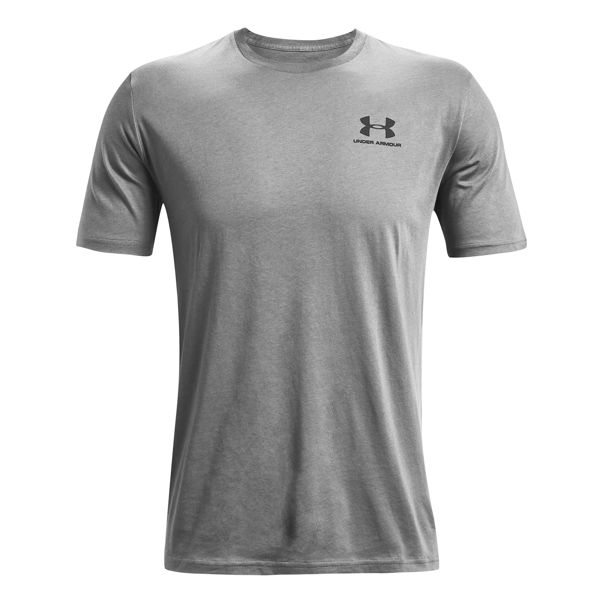Under Armour Sportstyle Left Chest T-shirt Hommes-Gris,Noir